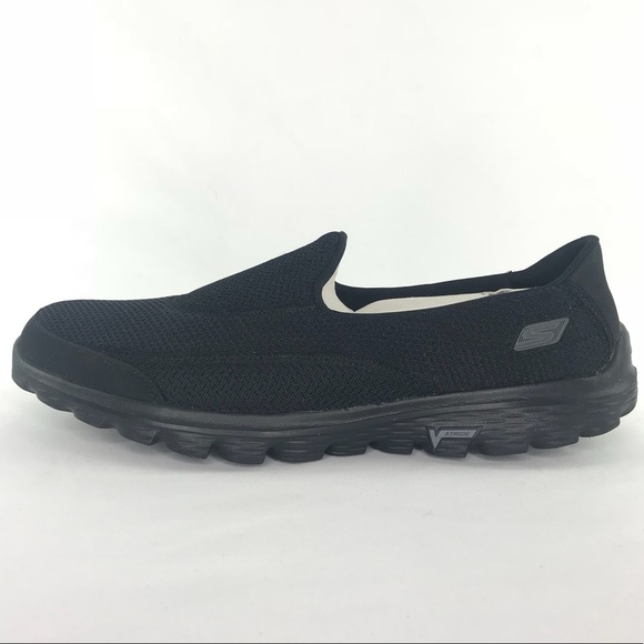 skechers go walk 2 black